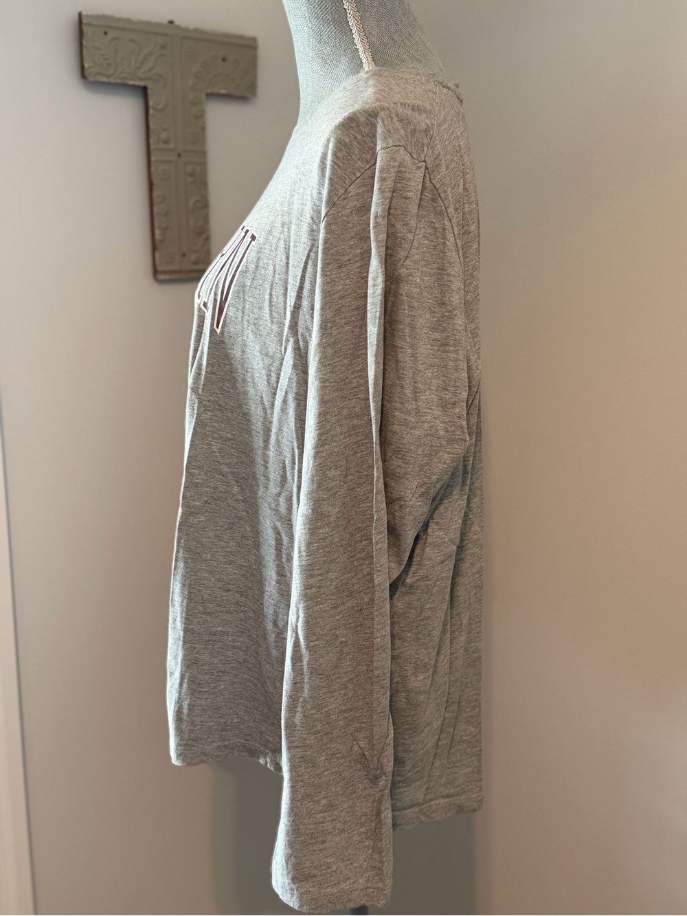 NORTHERN REFLECTIONS Vintage Inspired Long Sleeve Crew Neck T-Shirt Size XL - Picture 3 of 6